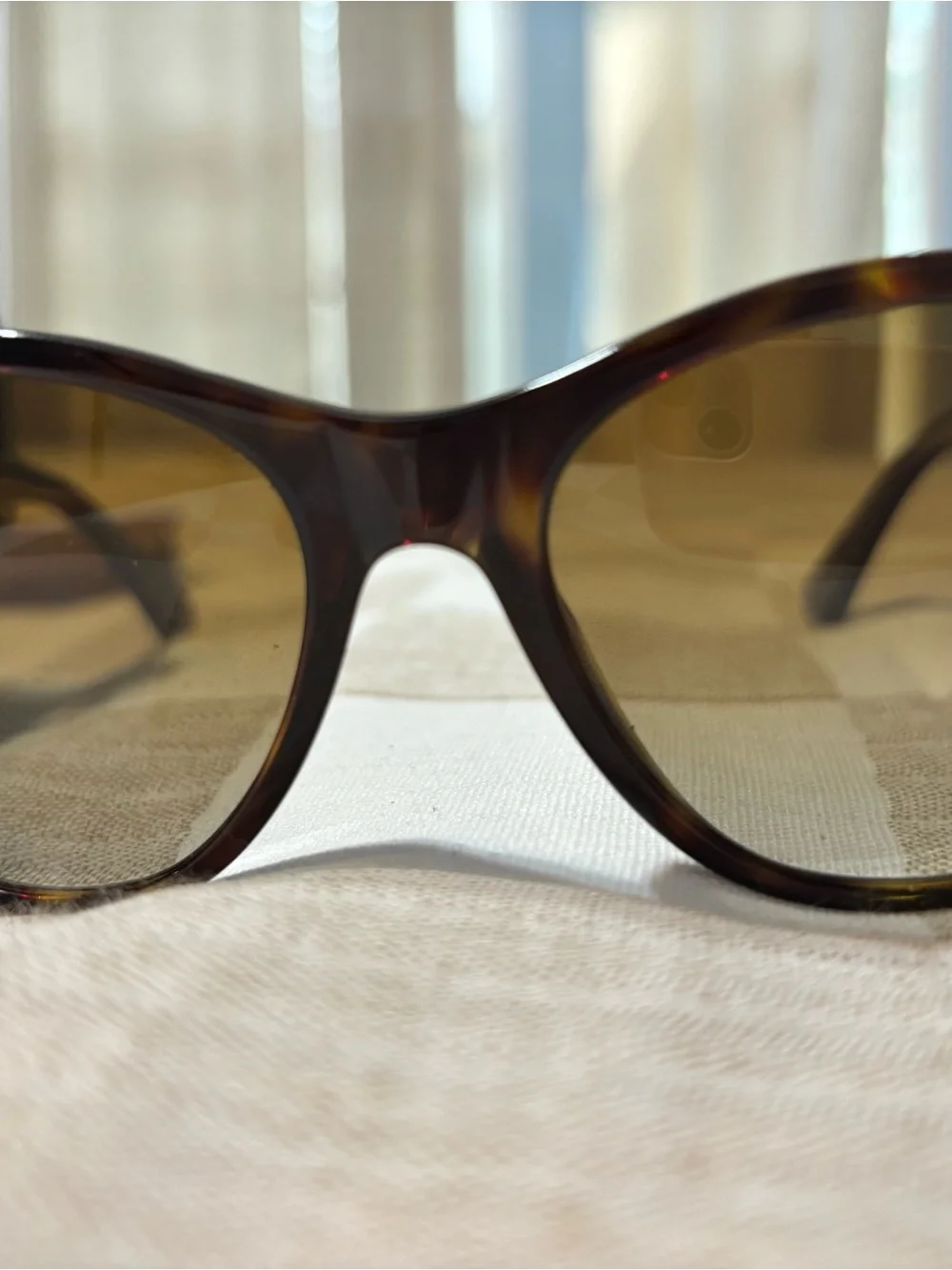 Michael Kors Tortoiseshell Sunglasses with Brown Lenses